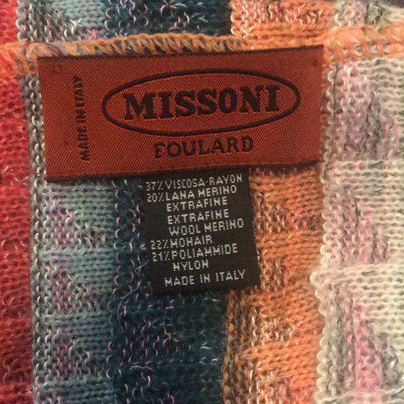 Missoni Foulard knit scarf and beanie set - Picture 5 of 8